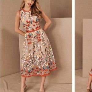 Bronx and Banco Ivana Embroidered Dress